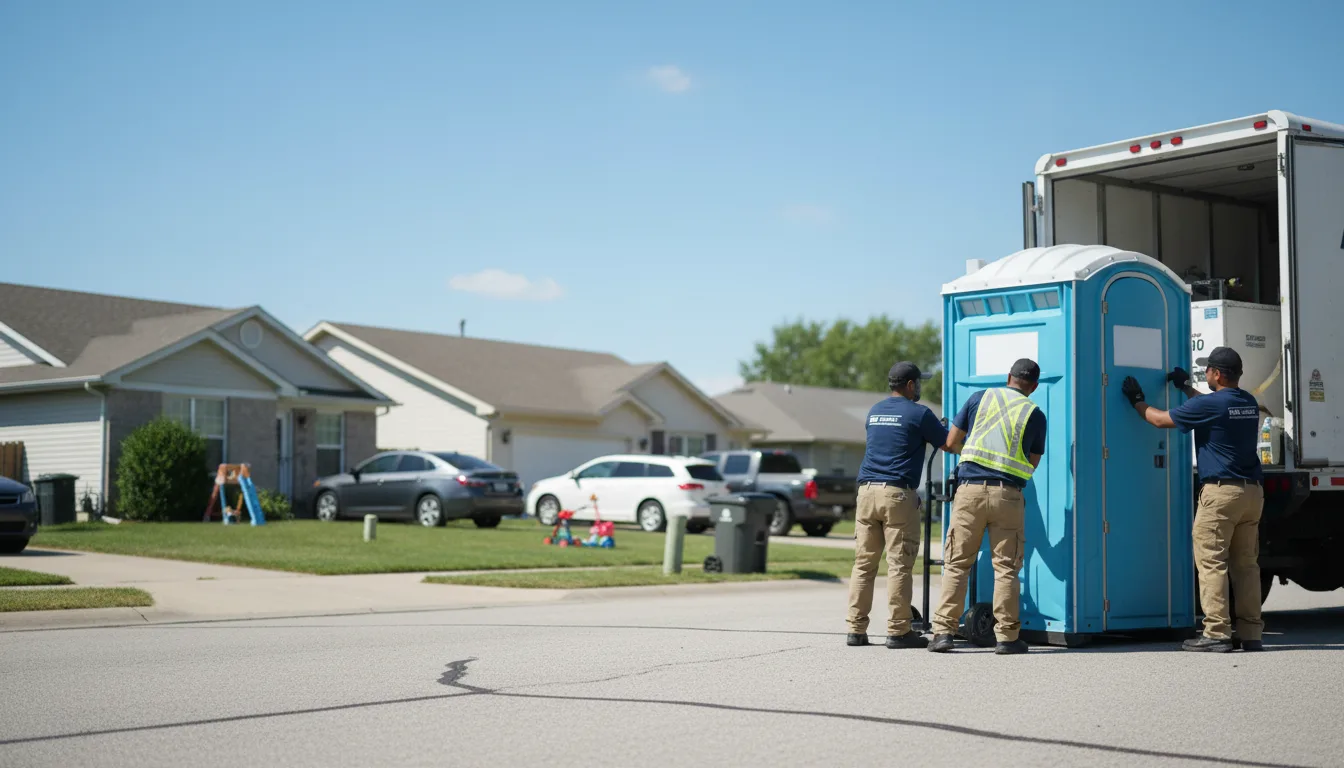 Standard Porta Potty Rentals in Gladstone, MO near me